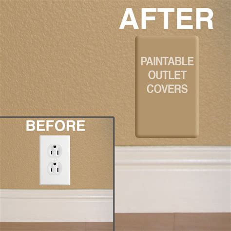 paintable outlet covers